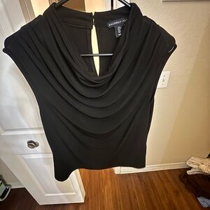 Sincerly Jules Cowl Neck Sleeveless Blouse